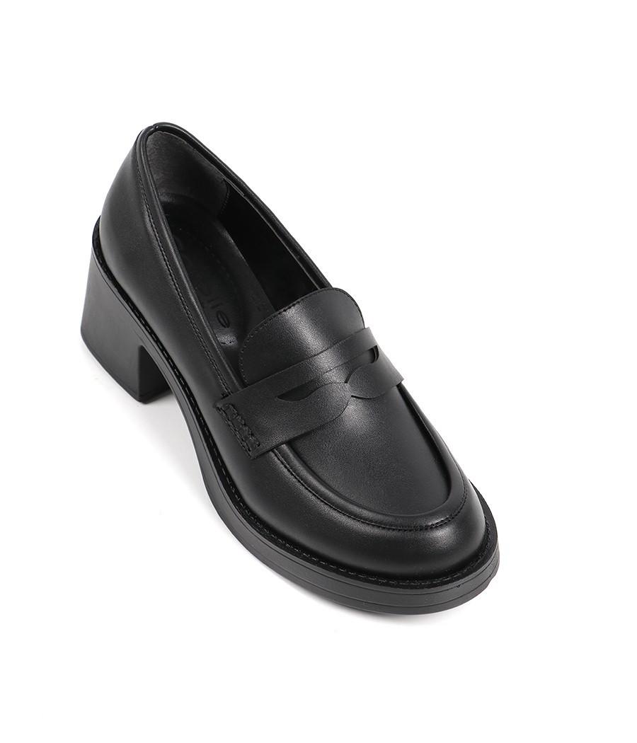 Mocassin Classique a Talon compensé réf : 115