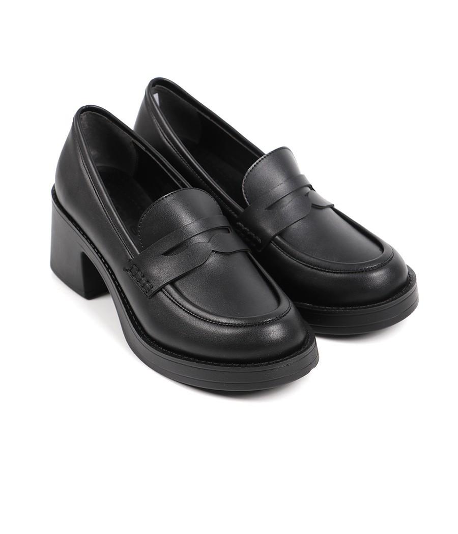 Mocassin Classique a Talon compensé réf : 115